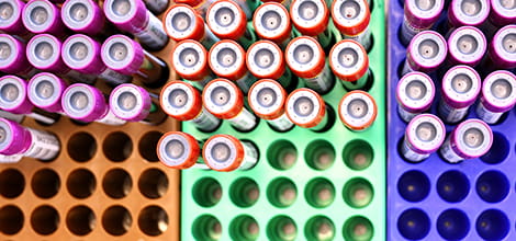 tracking test results blood